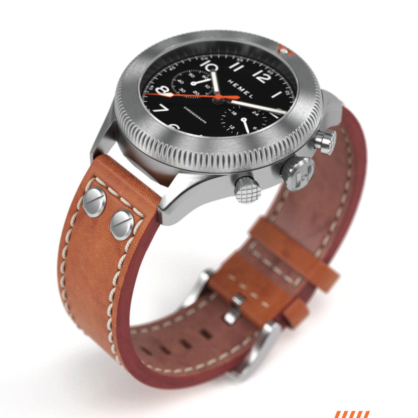 The Hemel HFT20 / VK64 configuration / Black Dial Hemel