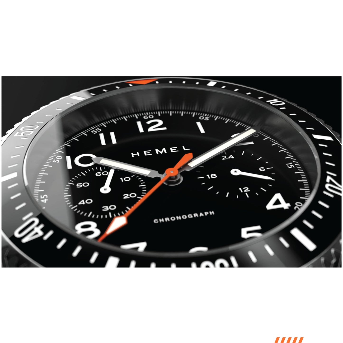 The Hemel HFT20 / VK64 configuration / Black Dial Hemel