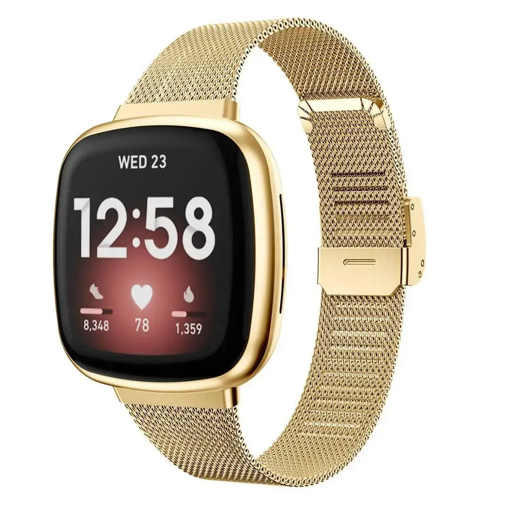 Fitbit Versa & Sense Steel Band - Durable Modern Design BandsCo Straps