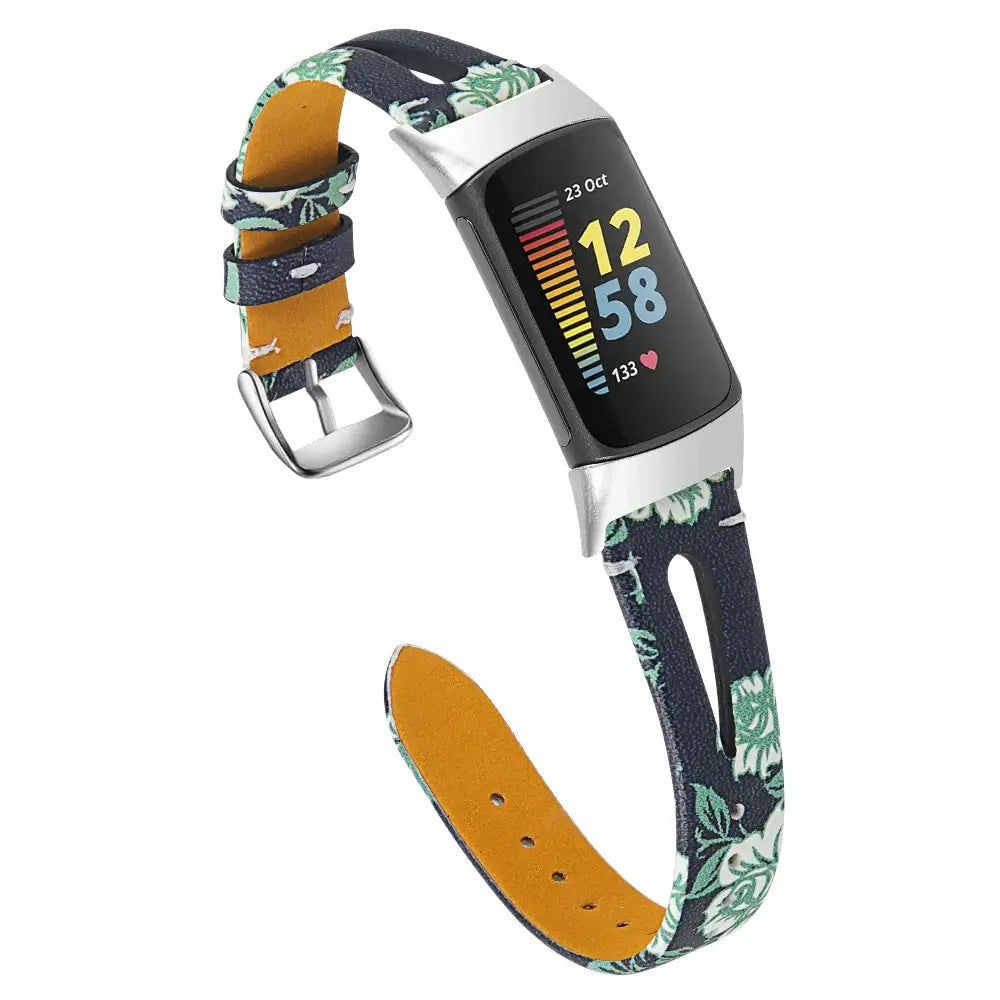 Fitbit Charge 5 6 Leather Band - Stylish Durable Accessory BandsCo Straps