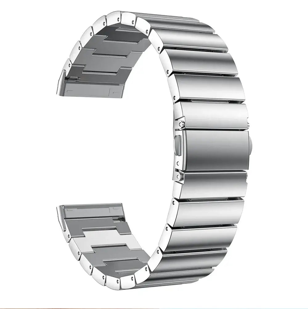 Fitbit Versa & Sense Stainless Steel Band - Classy Strap BandsCo Straps