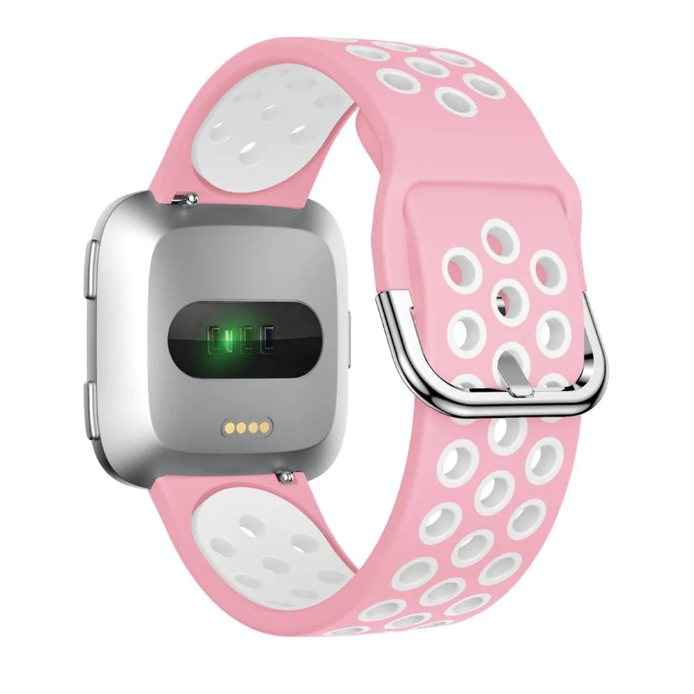 Breathable Silicone Fitbit Versa & Sense Bands BandsCo Straps