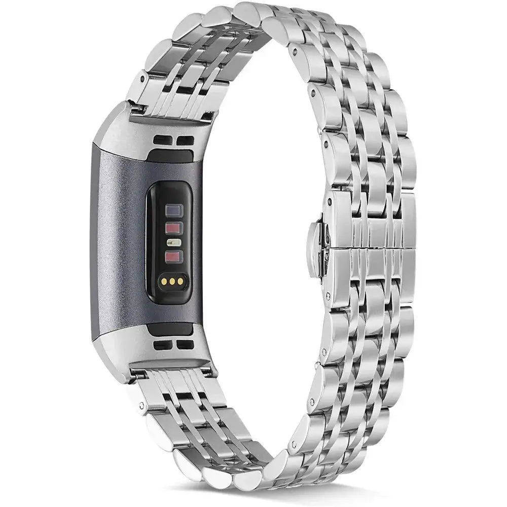 Fitbit Charge 5 6 3 4 2 Stainless Steel Metal Band BandsCo Straps