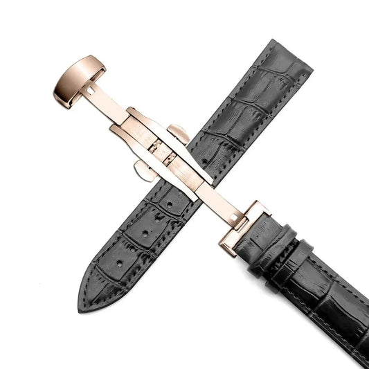 Samsung Galaxy Watch Leather Strap - Premium Classic Design BandsCo Straps