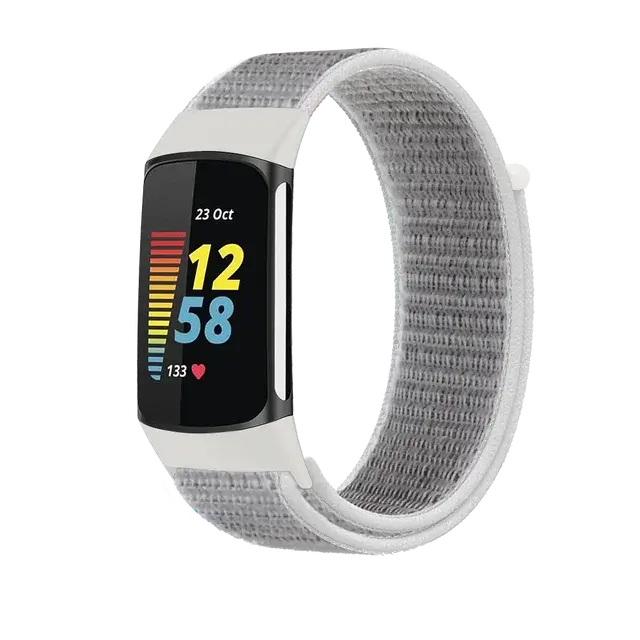 Fitbit Charge 5 6 Nylon Velcro Band - Durable Comfortable Strap BandsCo Straps