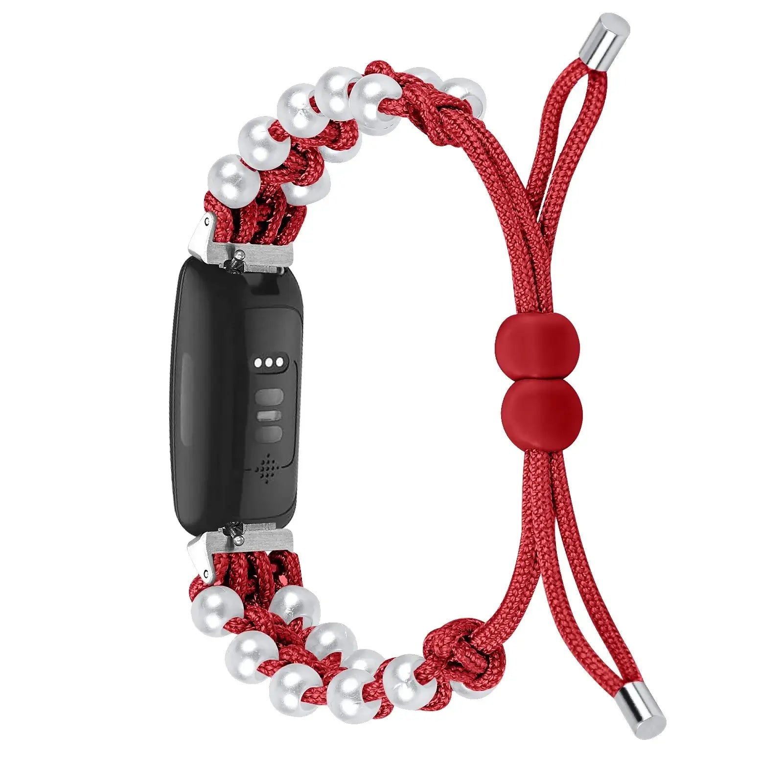 Fitbit Inspire 3, 2, 1, HR Braided Bead Band - Stylish Strap BandsCo Straps