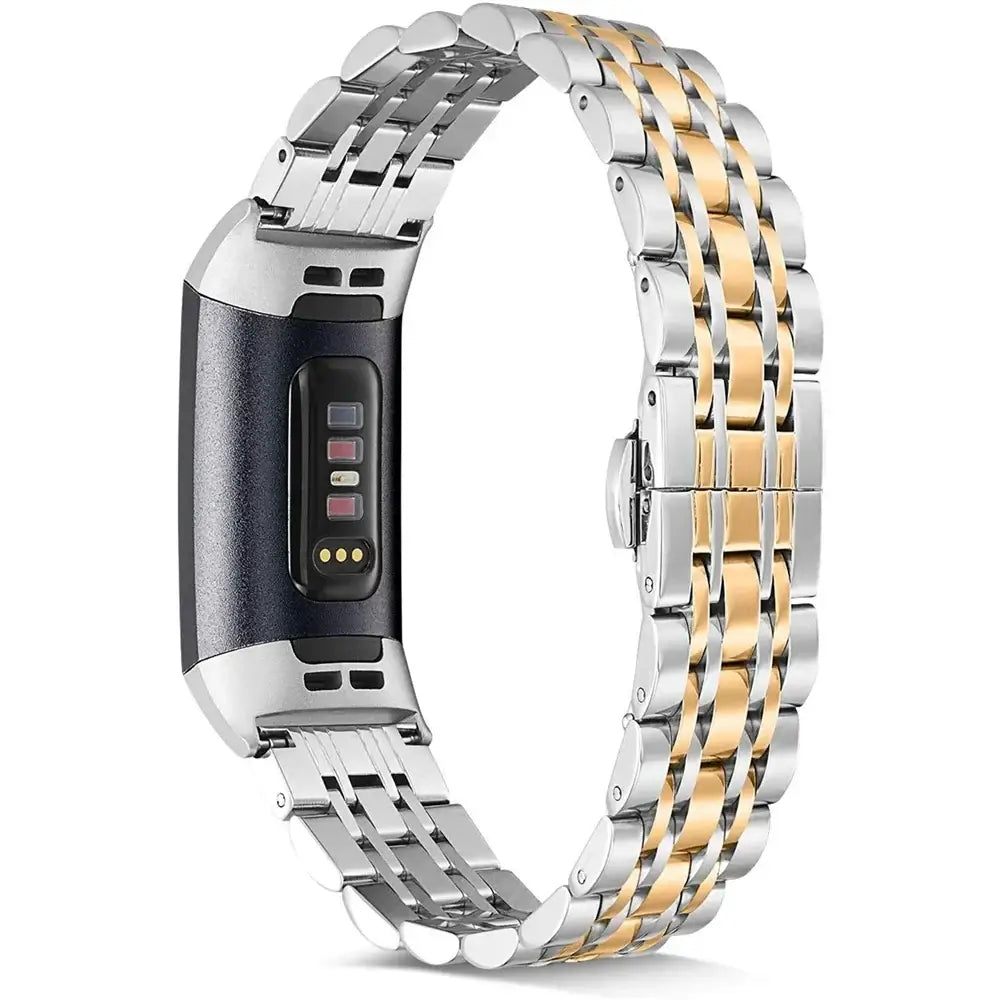 Fitbit Charge 5 6 3 4 2 Stainless Steel Metal Band BandsCo Straps