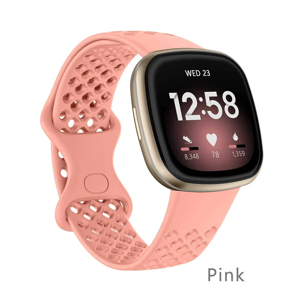 Breathable Sport Fitbit Versa & Sense Bands BandsCo Straps