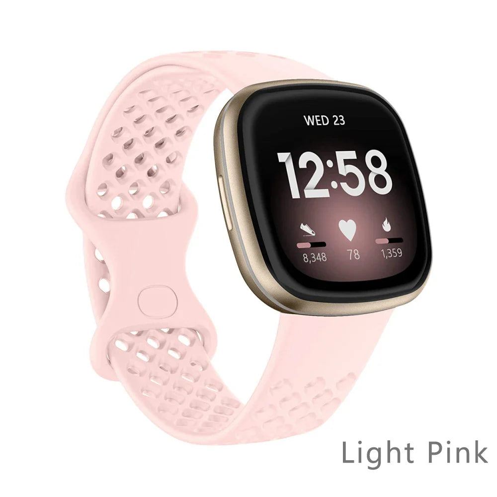Breathable Sport Fitbit Versa & Sense Bands BandsCo Straps