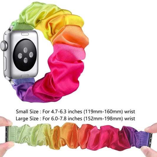 Apple Watch Scrunchie Strap - Soft Elastic Nylon Loop Band BandsCo Straps
