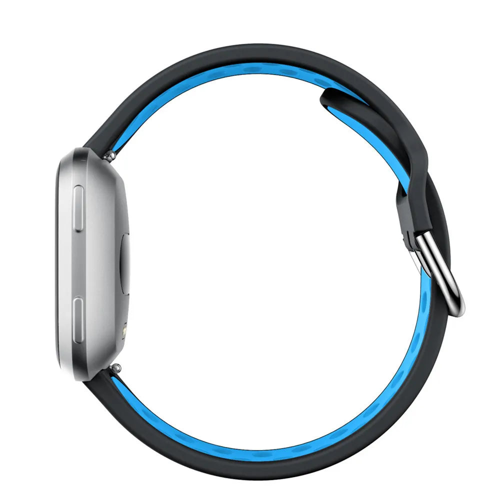 Breathable Silicone Fitbit Versa & Sense Bands BandsCo Straps