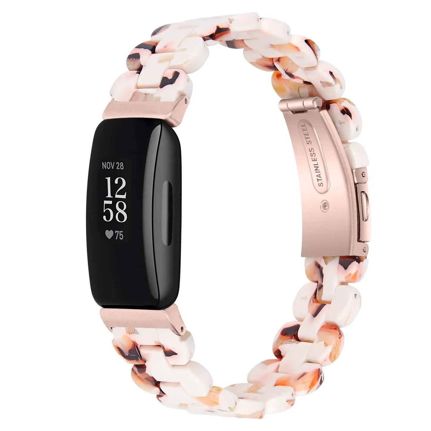 Fitbit Inspire 3, 2, 1, HR Resin Band - Durable, Lightweight BandsCo Straps