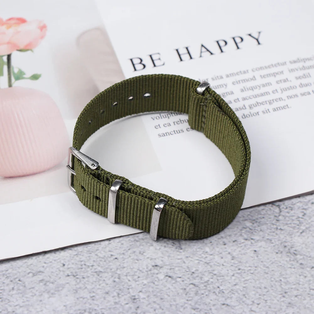 OnePlus Smartwatch Nylon Weaving Sport Loop Band Adjustable Watch Strap BandsCo Straps