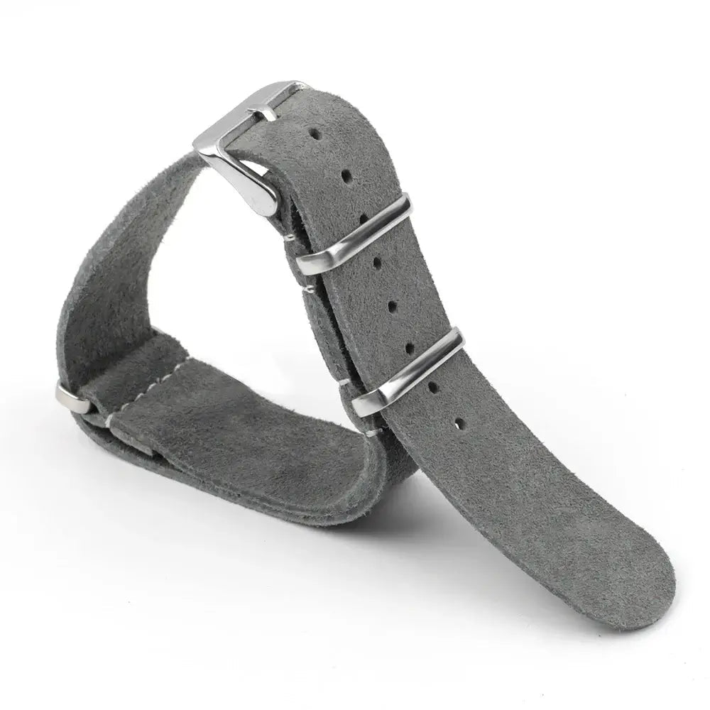 Suunto Suede Leather Strap - Durable, Comfortable, Rugged BandsCo Straps