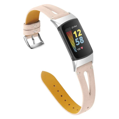 Fitbit Charge 5 6 Leather Band - Stylish Durable Accessory BandsCo Straps