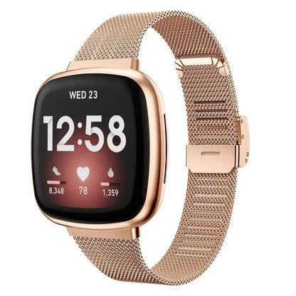 Fitbit Versa & Sense Steel Band - Durable Modern Design BandsCo Straps