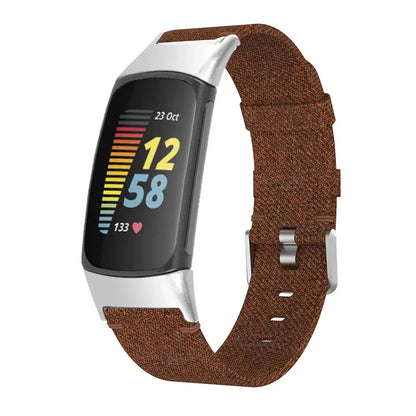 Fitbit Charge 5 6 Nylon Band - Durable Comfortable Strap BandsCo Straps