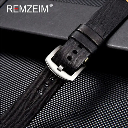 Suunto Leather Band - Premium Textured Design for Style BandsCo Straps