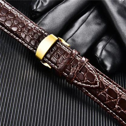 Huawei Leather Band - Crocodile Pattern - Premium Quality BandsCo Straps