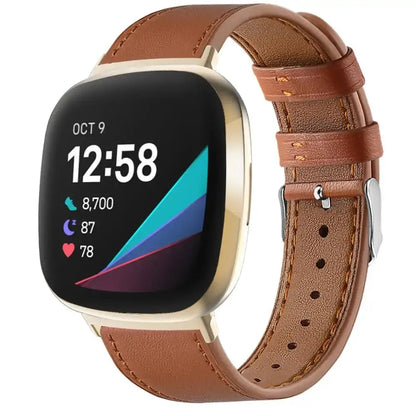 Fitbit Versa & Sense Leather Band - Durable Stylish Design BandsCo Straps