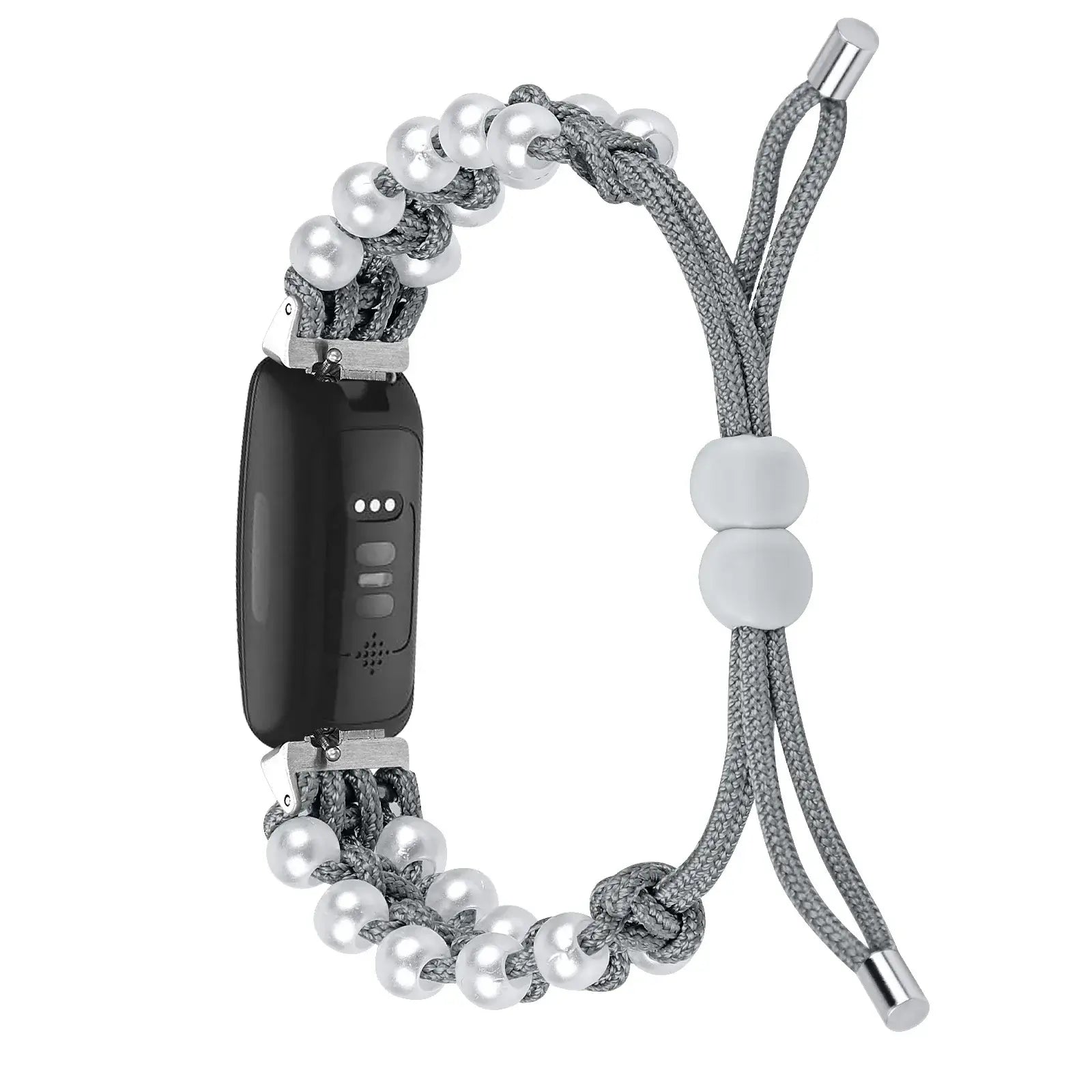 Fitbit Inspire 3, 2, 1, HR Braided Bead Band - Stylish Strap BandsCo Straps