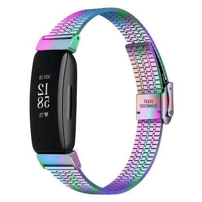 Fitbit Inspire 2, 1  Steel Band - Durable Metal Strap BandsCo Straps