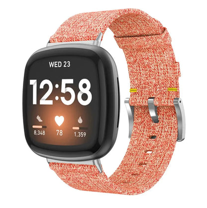 Fitbit Versa & Sense Nylon Band - Comfortable Durable Style BandsCo Straps