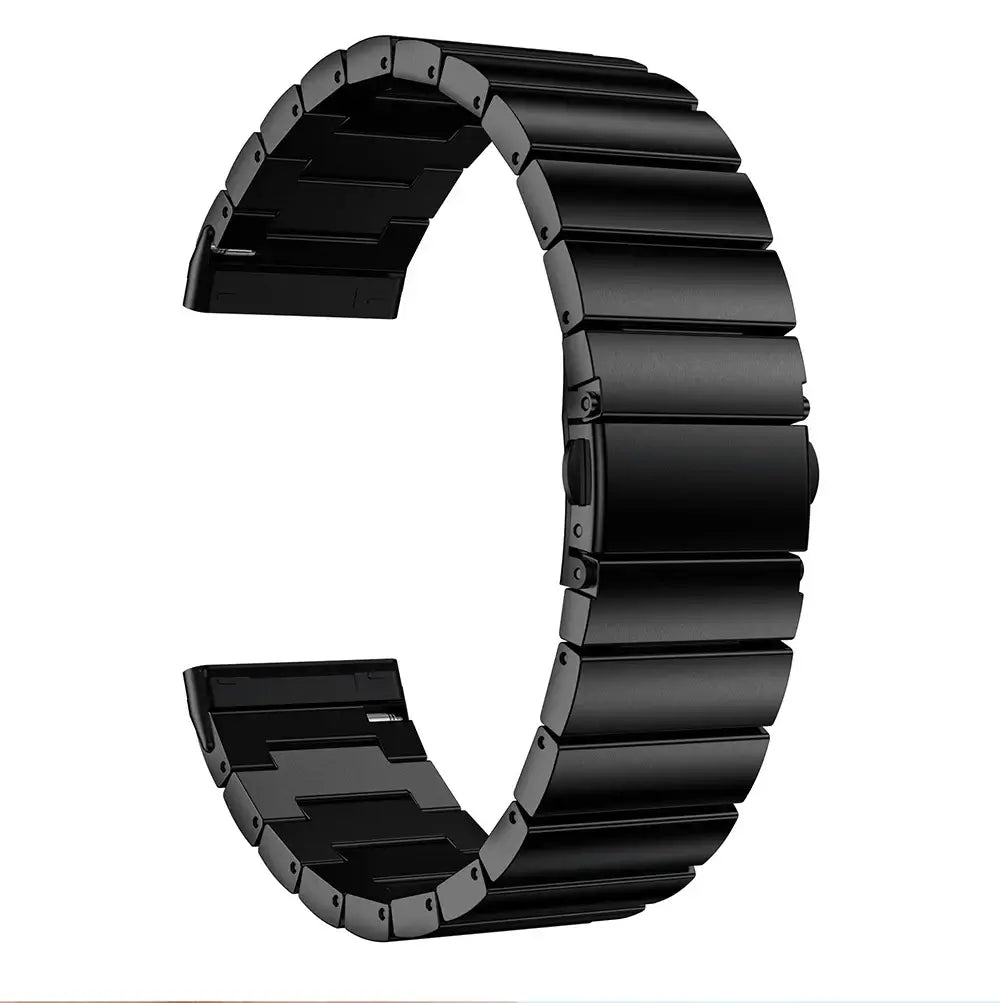 Fitbit Versa & Sense Stainless Steel Band - Classy Strap BandsCo Straps