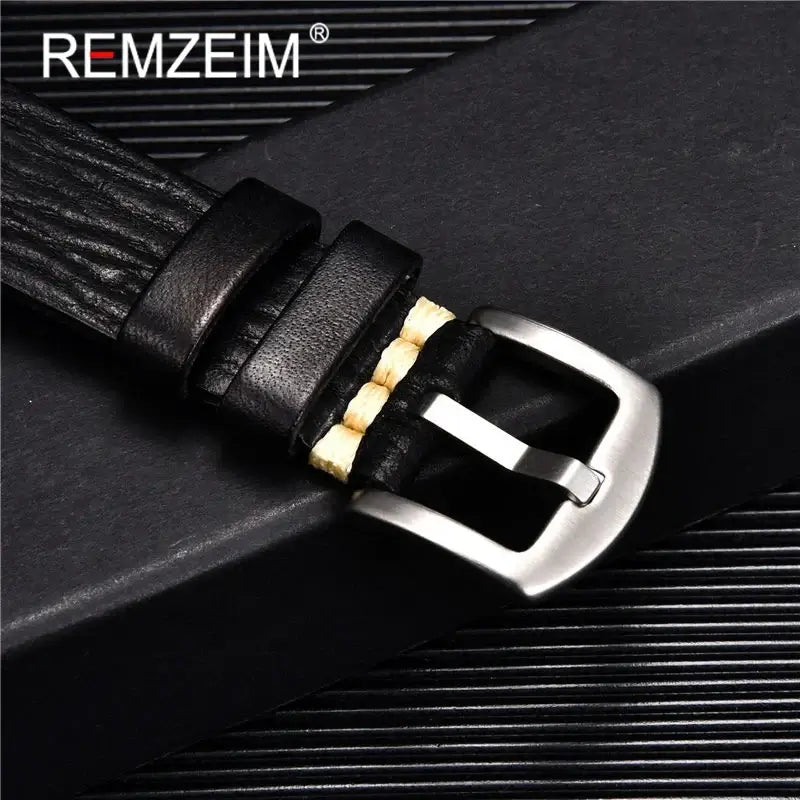 Suunto Leather Band - Premium Textured Design for Style BandsCo Straps