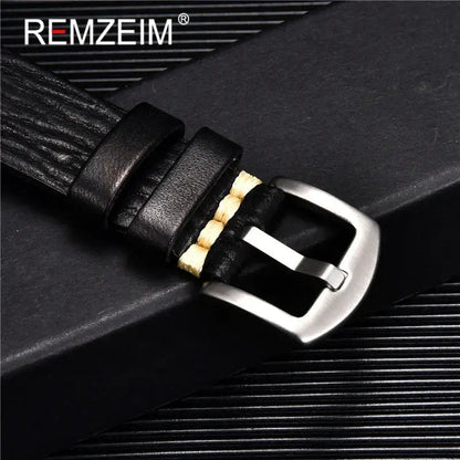 Suunto Leather Band - Premium Textured Design for Style BandsCo Straps