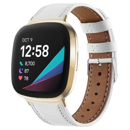 Fitbit Versa & Sense Leather Band - Durable Stylish Design BandsCo Straps