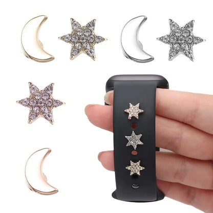 Jewelry Charms Metal Decorative Ring for Apple Watch Bands