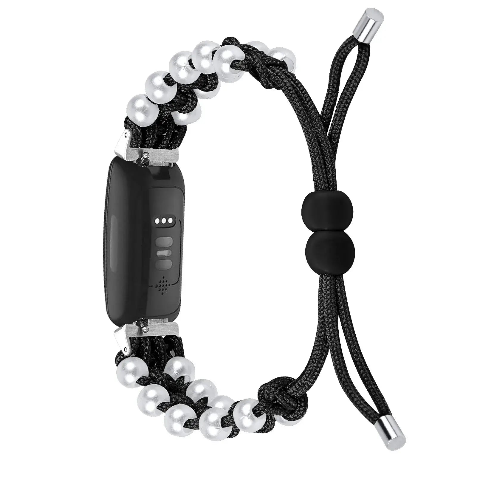 Fitbit Inspire 3, 2, 1, HR Braided Bead Band - Stylish Strap BandsCo Straps