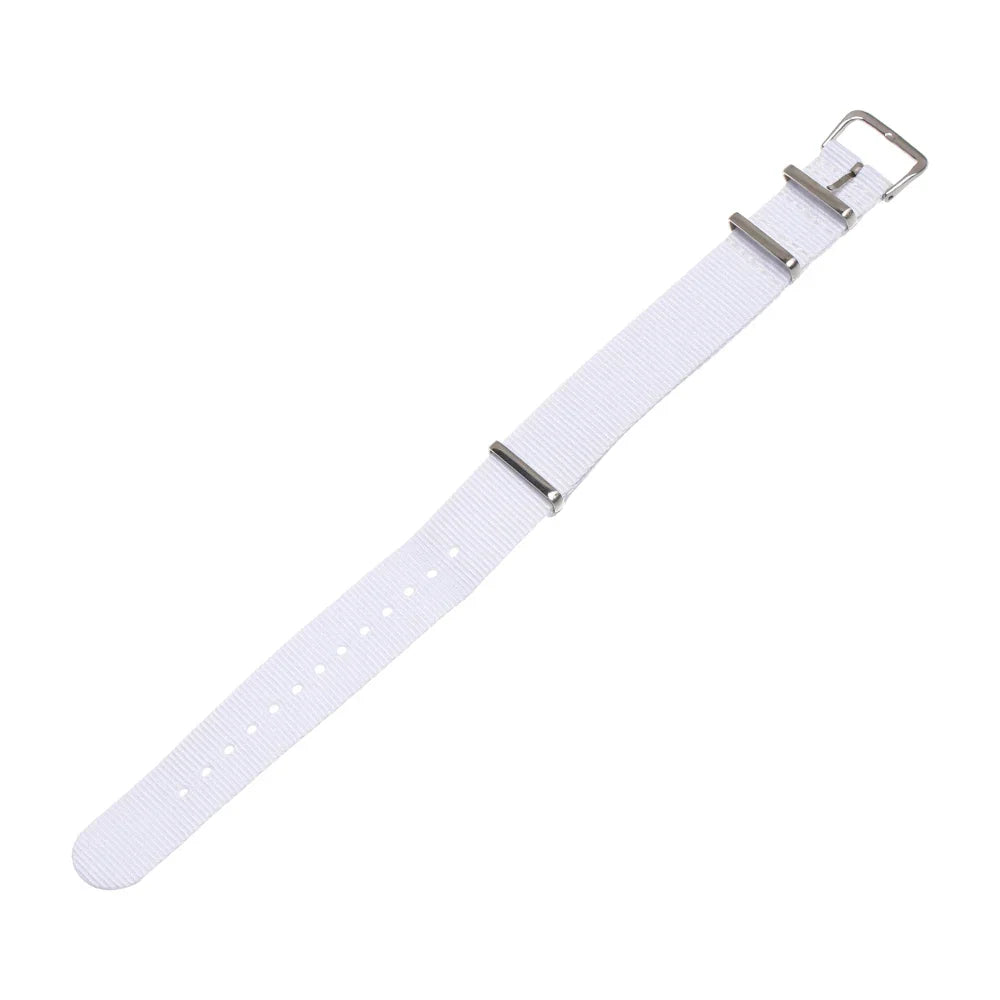 Polar Nylon Watch Band - Weaving Sport Loop, Adjustable, Heavy Duty Strap BandsCo Straps