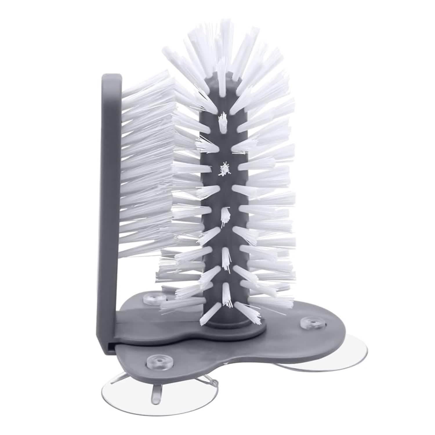 Water Bottle Cleaning Brush with Suction Base Glass Beer Cup, Long Leg Cup, Wine Glass Bar Kitchen Tools DailySale