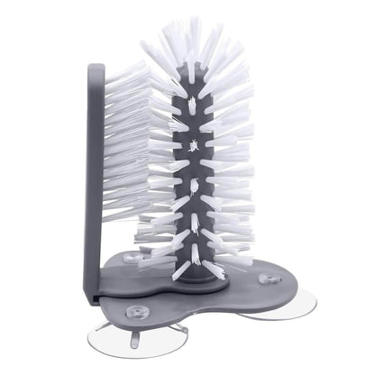 Water Bottle Cleaning Brush with Suction Base Glass Beer Cup, Long Leg Cup, Wine Glass Bar Kitchen Tools DailySale