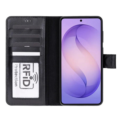 Samsung Galaxy S26 Leather Wallet Case Detachable RFID – Magic Mizuri Leather