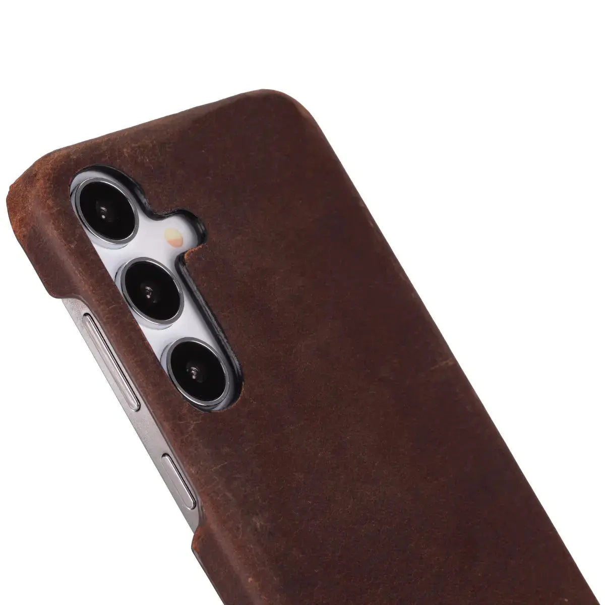 Samsung Galaxy S25 Plus Full-Grain Leather Slim Case MagSafe – Ultimate Jacket Mizuri Leather