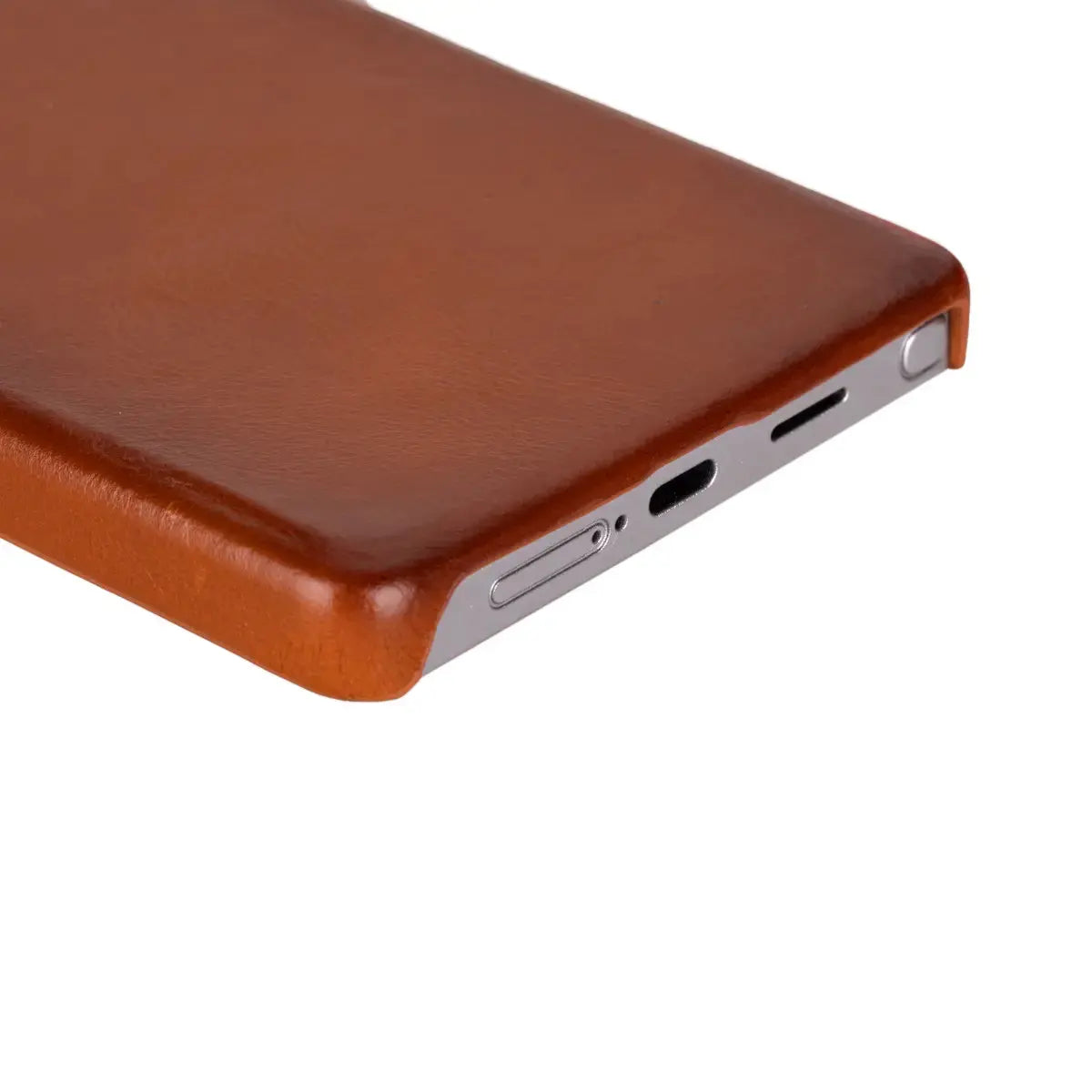 Samsung Galaxy S25 Full-Grain Leather Slim Case MagSafe – Ultimate Jacket Mizuri Leather