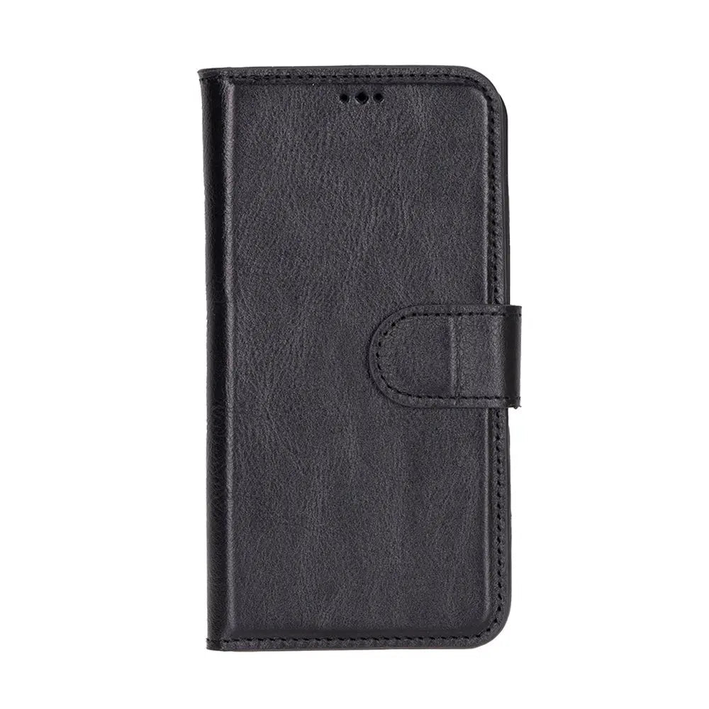 iPhone 16E Leather Wallet Case Detachable RFID – Magic Series Mizuri Leather