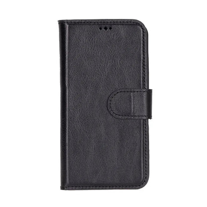 iPhone 16E Leather Wallet Case Detachable RFID – Magic Series Mizuri Leather