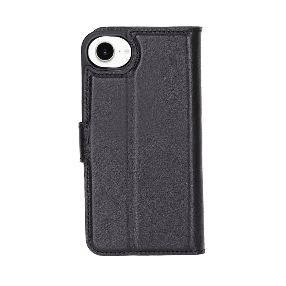 iPhone 16E Leather Wallet Case Detachable RFID – Magic Series Mizuri Leather