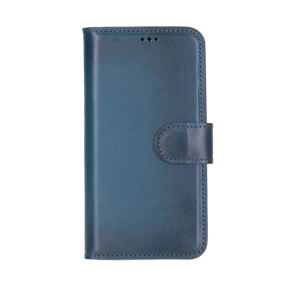 iPhone 16E Leather Wallet Case Detachable RFID – Magic Series Mizuri Leather