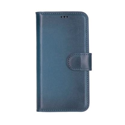 iPhone 16E Leather Wallet Case Detachable RFID – Magic Series Mizuri Leather