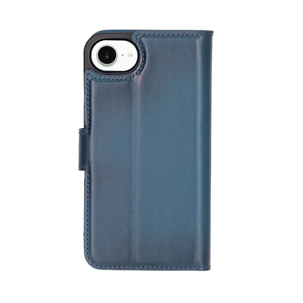 iPhone 16E Leather Wallet Case Detachable RFID – Magic Series Mizuri Leather