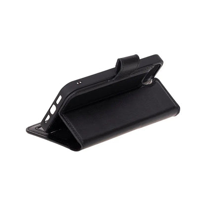 iPhone 16E Leather Wallet Case Detachable RFID – Magic Series Mizuri Leather