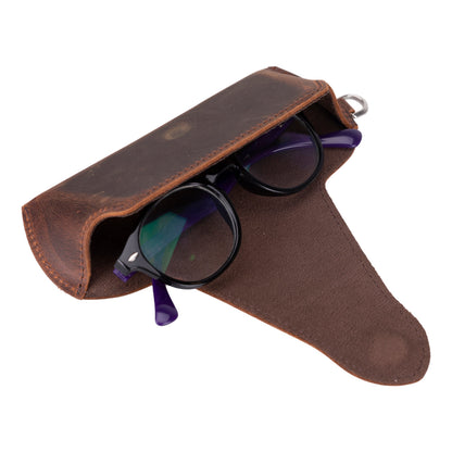 Riviera Leather Glasses Case Mizuri Leather