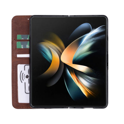Google Pixel 10 Pro Fold Leather Folio Wallet Case RFID – Wallet ID Mizuri Leather