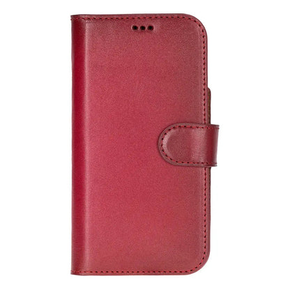 iPhone 17 Leather Wallet Case Detachable RFID MagSafe – Magic Series Mizuri Leather