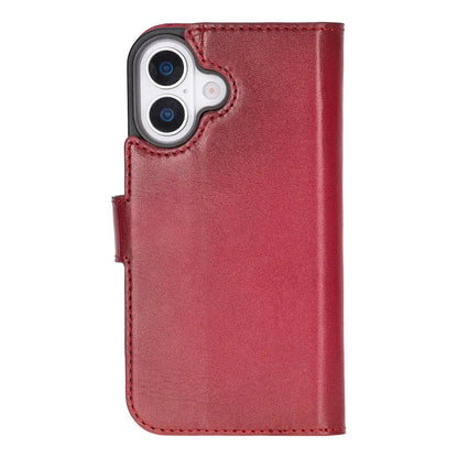 iPhone 17 Leather Wallet Case Detachable RFID MagSafe – Magic Series Mizuri Leather